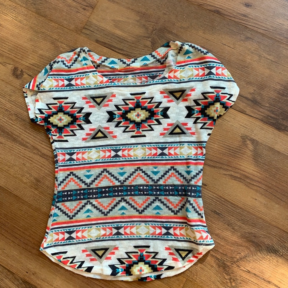 Patterned Tee